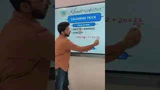 Calendar Trick #calendartricks #shorts