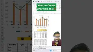 Dynamic Chart in Excel‼️ Use Amazing Trick #excel #exceltricks #exceltips #exceltutorial #shorts