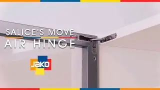 Air hinge for wooden doors by Salice Air 03