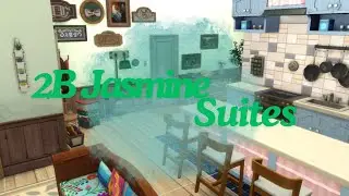 2B Jasmine Suites  || (No CC)  || Sims 4 Speed build