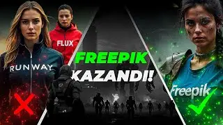 🚀 Runway ve Kling Yerine Freepik!  Tüm Yapay Zeka İhtiyacınız Tek Araçta!