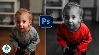 Selective Color Effect In Photoshop - Photoshop Tutorial