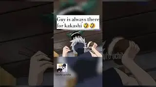 Guy sensei and kakashi #naruto #narutoshippuden #shorts#kakashi#guysensei
