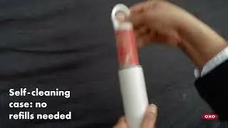 Remove Lint, Fur and More with the OXO Reusable Lint Roller