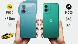 Poco X6 Neo 5G vs Moto G45 5G