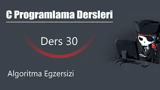 C Programlama Dersleri 30 - Öğrenci Ortalama Hesaplama ( Struct Algoritması )