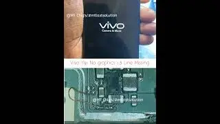 Vivo Y91 No Display | No Graphics 1.8 Line Missing Jumper Solution