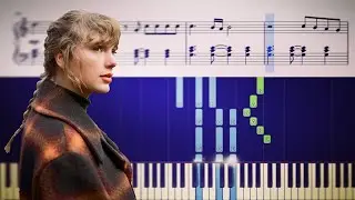 Taylor Swift - willow - Piano Tutorial + SHEETS