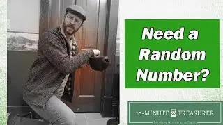 How to make a Random Number Generator in Excel