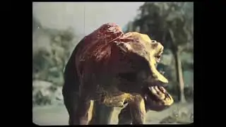 Along the moonbeam trail (1920) dinosaurs colorised