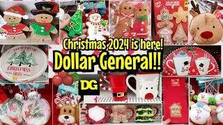 🎅🏻🍪DOLLAR GENERAL CHRISTMAS 2024 SHOP WITH ME! GINGERBREAD FINDS 1.00 ORNAMENTS 🎄