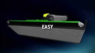 Unger's nLITE® PowerPad - Fast and Effective Cleaning With Pure Water!