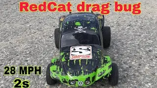 Drag Bug 2s and a 22t pinion gear 28 mph