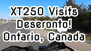 Yamaha XT250 Visits Deseronto