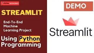 (DEMO)Introduction to STREAMLIT for beginners-Building  Machine Learning App