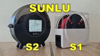 Sunlu S2 filament dryer review. FilaDryer S2 vs S1 comparison