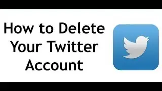 How To Delete & Deactive Permanently Twitter Account         | AlL About Tech