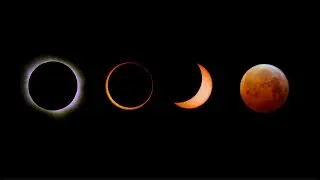 What are the different types of eclipses?