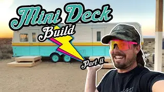 Building Mini Decks for Our Airbnb Camper: A Cozy Outdoor Retreat | Part 2