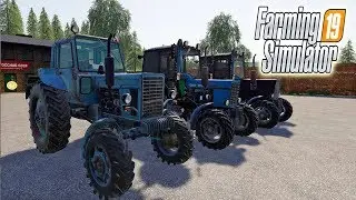 БЕЛАРУС НА ЛЕТО и НА ЗИМУ - МТЗ 82.1 Farming Simulator 19