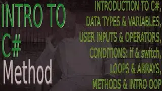 CSharp Lesson Regarding Method by JT Devs #CSharp