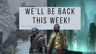 It's been a while...but we'll be back