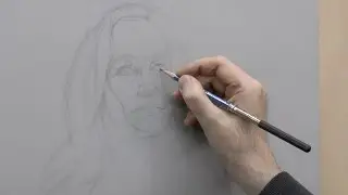 "Betsy", Part 1of 5 – Portrait Drawing by David Jamieson