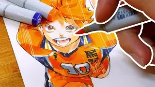 Drawing Hinata Shoyo | Haikyu!!