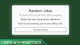 Joke Generator Tutorial With Javascript