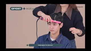 Tutorial ep.10 - Thin iron Styling tips for Men's Hair! Add texture, waves and volume (GP101T/106T