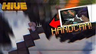 Skywars Handcam PvP // MCPE Hive PvP