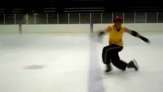 Xtreme Ice Skating - Side Slide footwork
