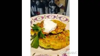 КАБАЧКОВЫЕ ОЛАДЬИ С ТЫКВОЙ