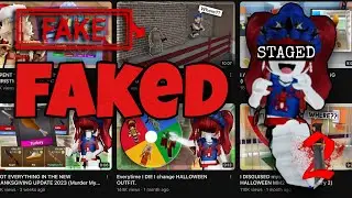 The Shocking Truth: Is This VERY POPULAR mm2 YouTuber Faking Her Videos? @realauiciq