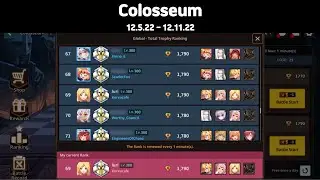 (Guardian Tales) Colosseum Week of 12.5.22 - 12.11.22