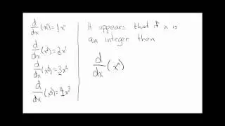 The Power Rule