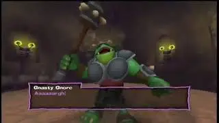 Spyro A Hero's Tail Boss fight Nasty Gnorc