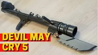 How to make weapons from the game Devil May Cry 5. Как сделать оружие из игры Devil May Cry 5