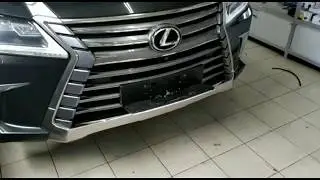 Откидной номер Lexus LX470
