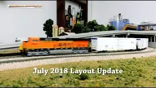 Rochelle Intermodal N Scale Layout July 2018 Update