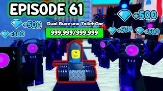 Speaker Woman Gives *INFINITE* GEMS In The EPISODE 61 Update! (Toilet Tower Defense)