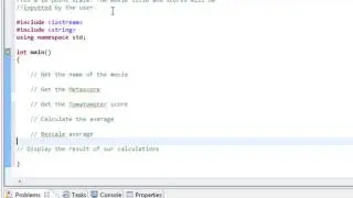 Devising an Algorithm C++ Program - Part 1