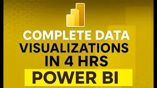 Complete Data Visualizations in Power BI – Learn Every Chart in Just 4 Hours | Free Sample Dataset