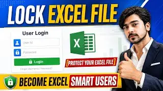 Lock Excel File With User ID and Password |Create Login ID & Password Userform in Excel Hindi|