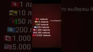 что выберешь А?😎😎