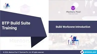 SAP Build Workzone | BTP Build Work zone Training | Fiori Launchpad on BTP - Mentors Pool