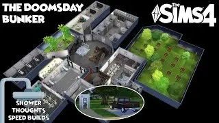 The Doomsday Bunker | The Sims 4 Shower Thoughts Builds