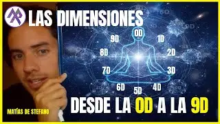 Tú eres un Ser Multidimensional: Las Dimensiones desde la 0D a la 9D | Matías de Stefano
