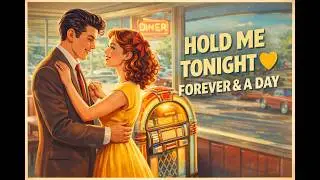 💛 HOLD ME TONIGHT 🌙 | 1950s Slow Dance Love Song | Jukebox Classic