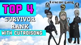 Top 4 Survivor Rank with CutTroiSong | Identity V